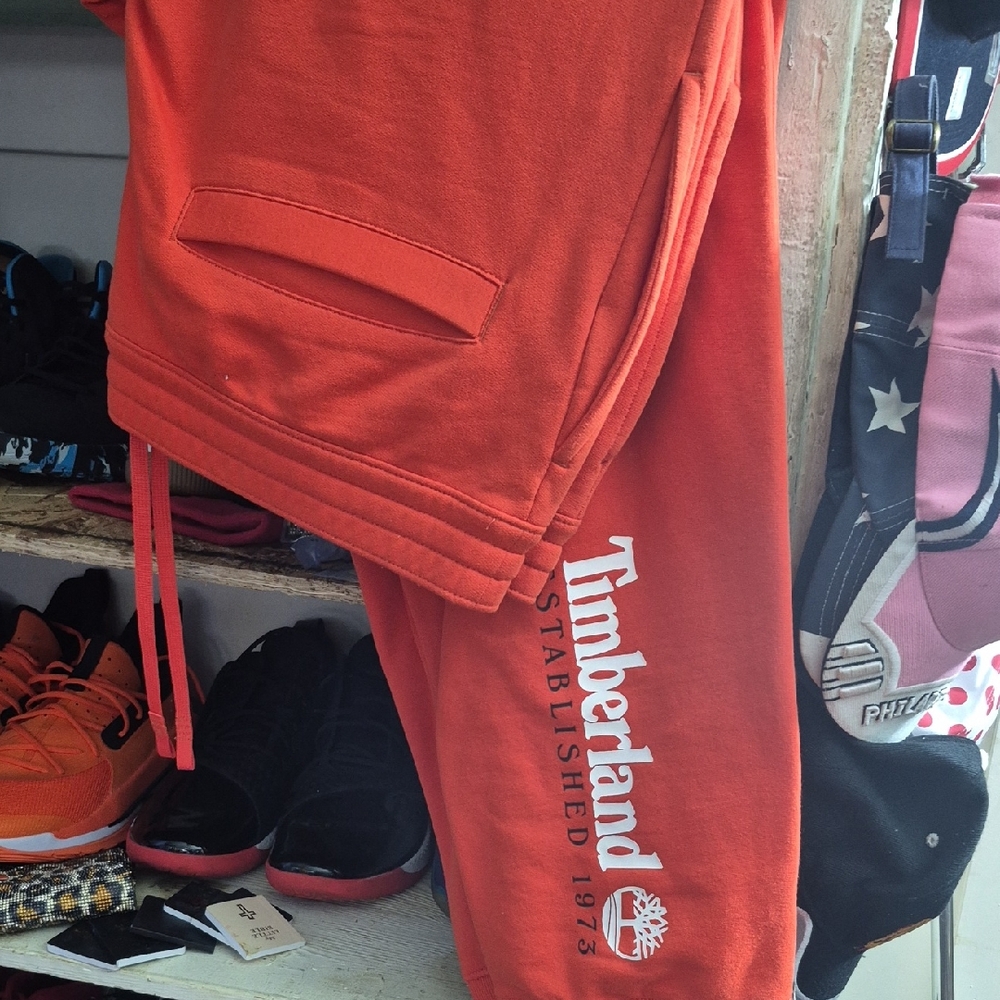 Timberland Bright Orange Joggers